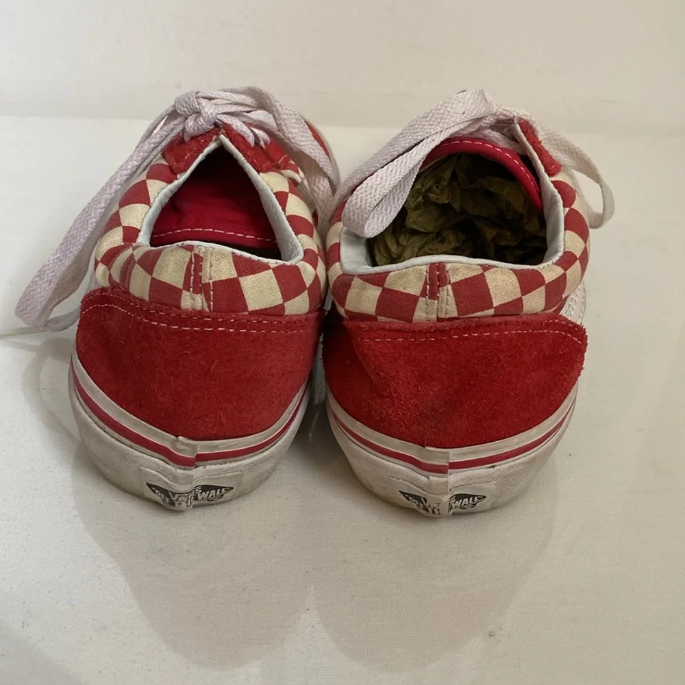 Youth Vans Old Skool Checkerboard sneakers size 3.5 - Picture 4 of 16